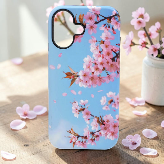 Cherry Blossom Sky Floral Phone Case