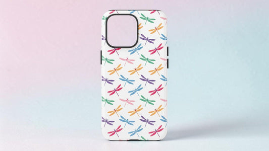 Dragonfly design artwork phone case for iPhone 16