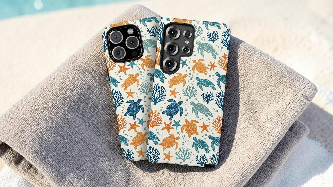 Sea turtles coral and starfish phone case for Galaxy A37