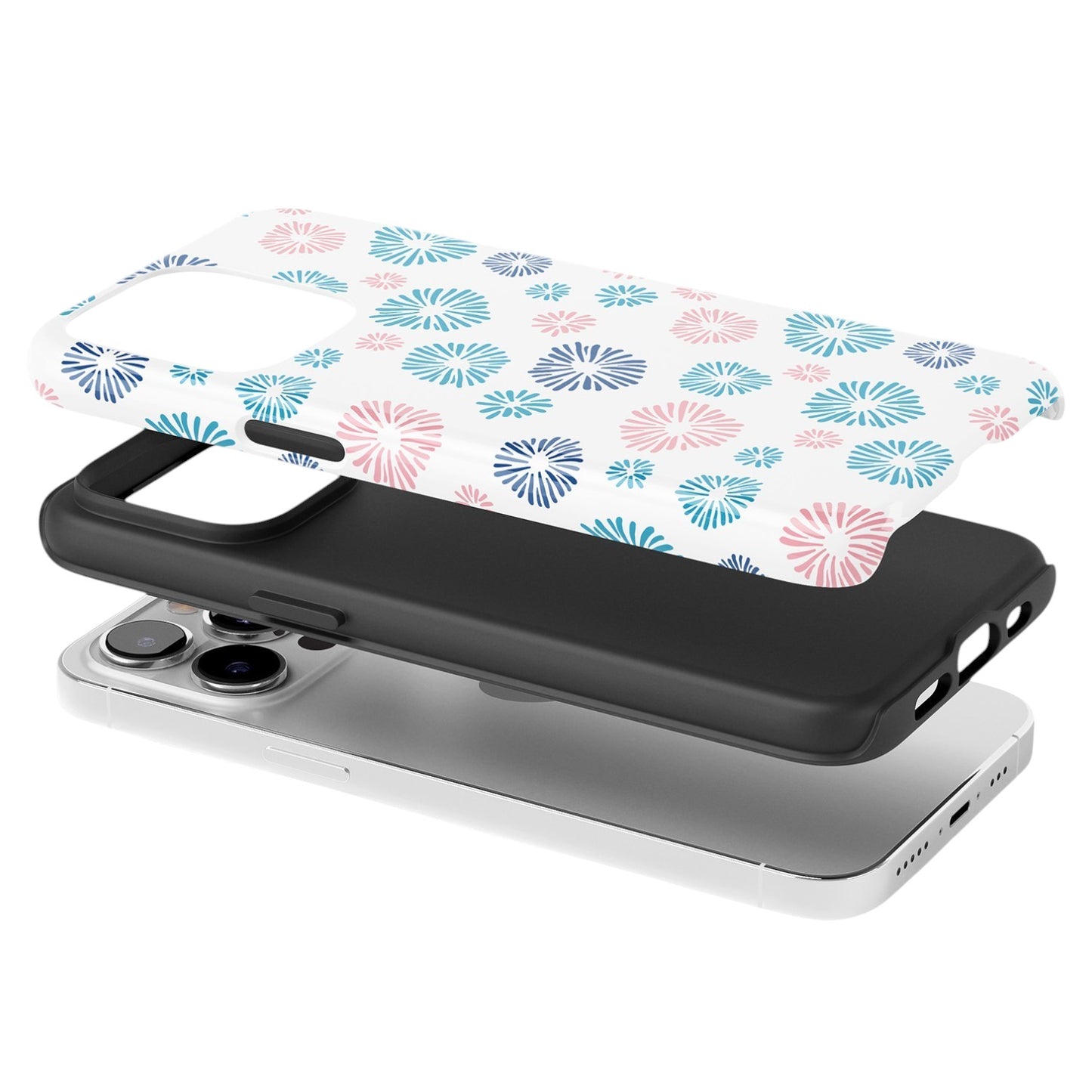 Radiant Circle Pattern Phone Case