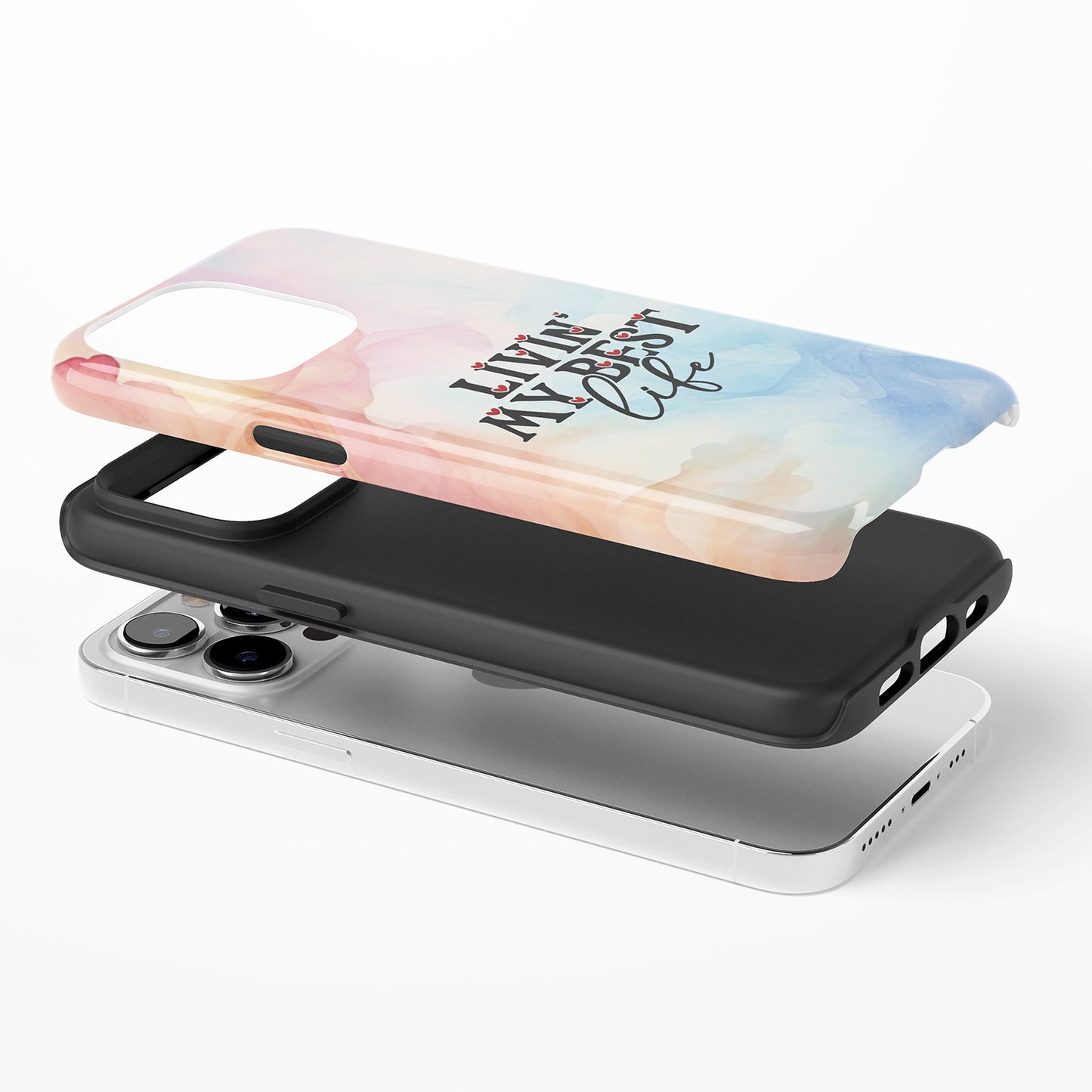 Livin’ My Best Life Pastel Phone Case