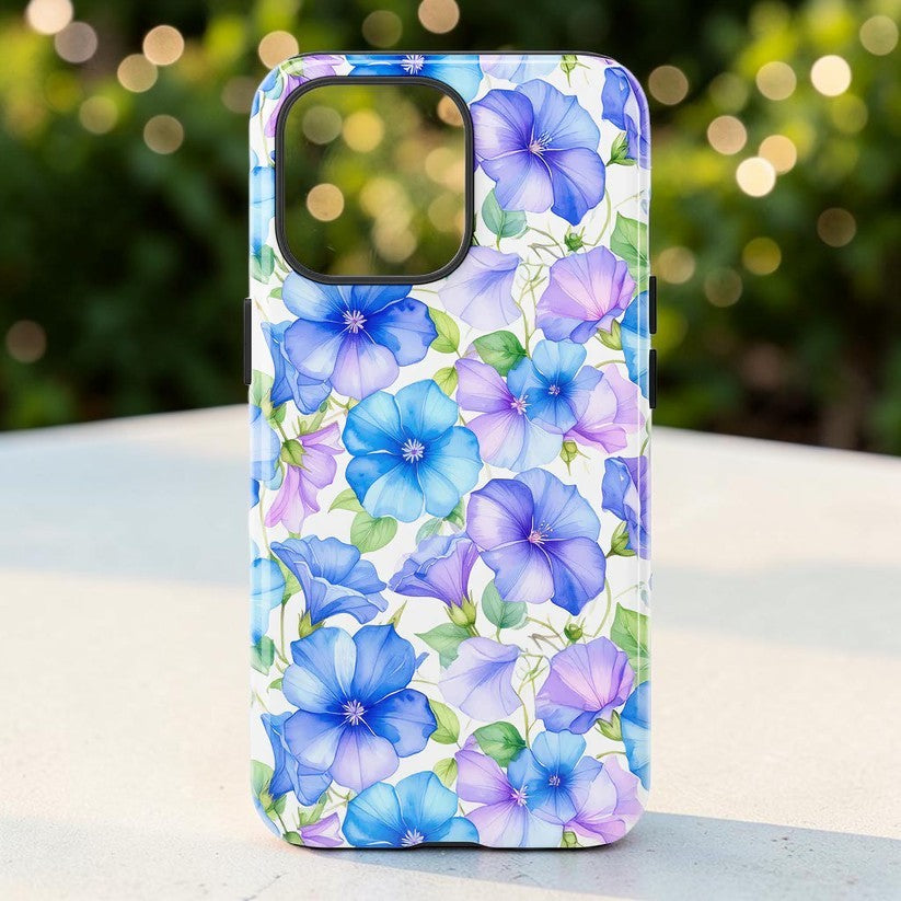 Morning Glory Floral Phone Case