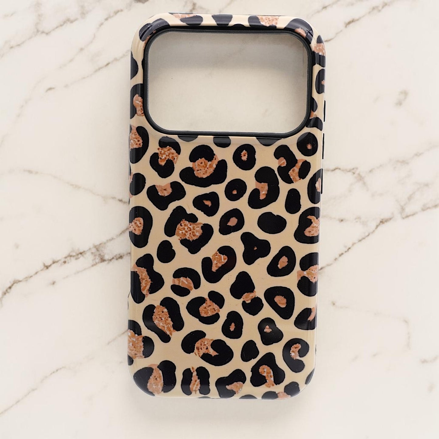 Leopard Luxe Animal‑Print Phone Case