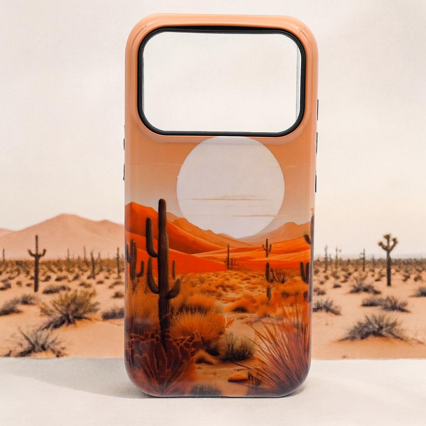 Desert Sunscape Landscape Phone Case