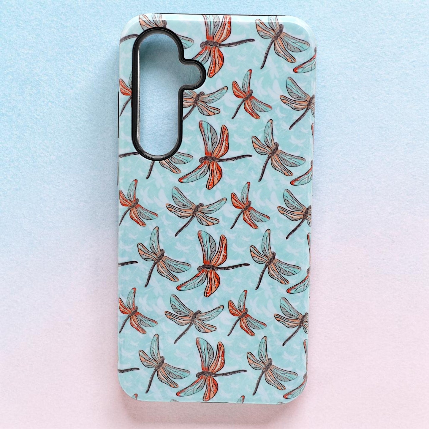 Dragonfly Drift Pattern Phone Case