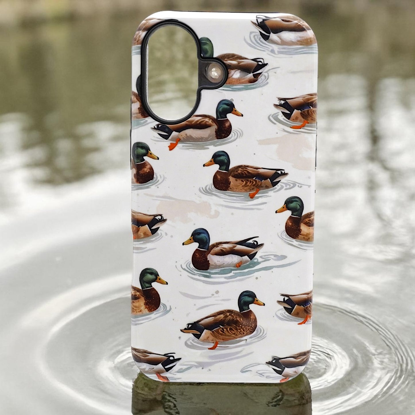 Mallard Lake Drift Wildlife Phone Case