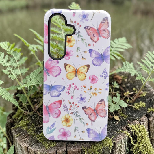 Butterfly Meadow Floral Phone Case