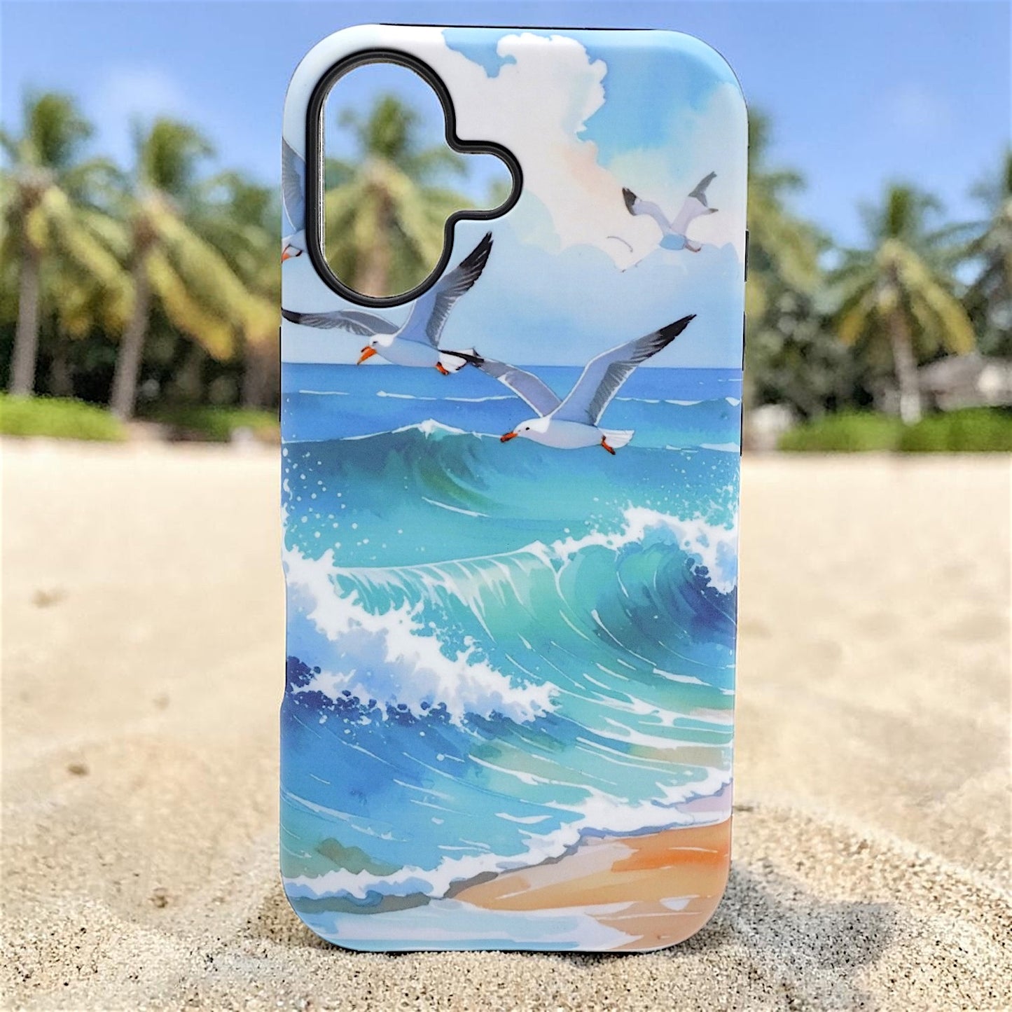 Seaside Horizon Waves Ocean Phone Case