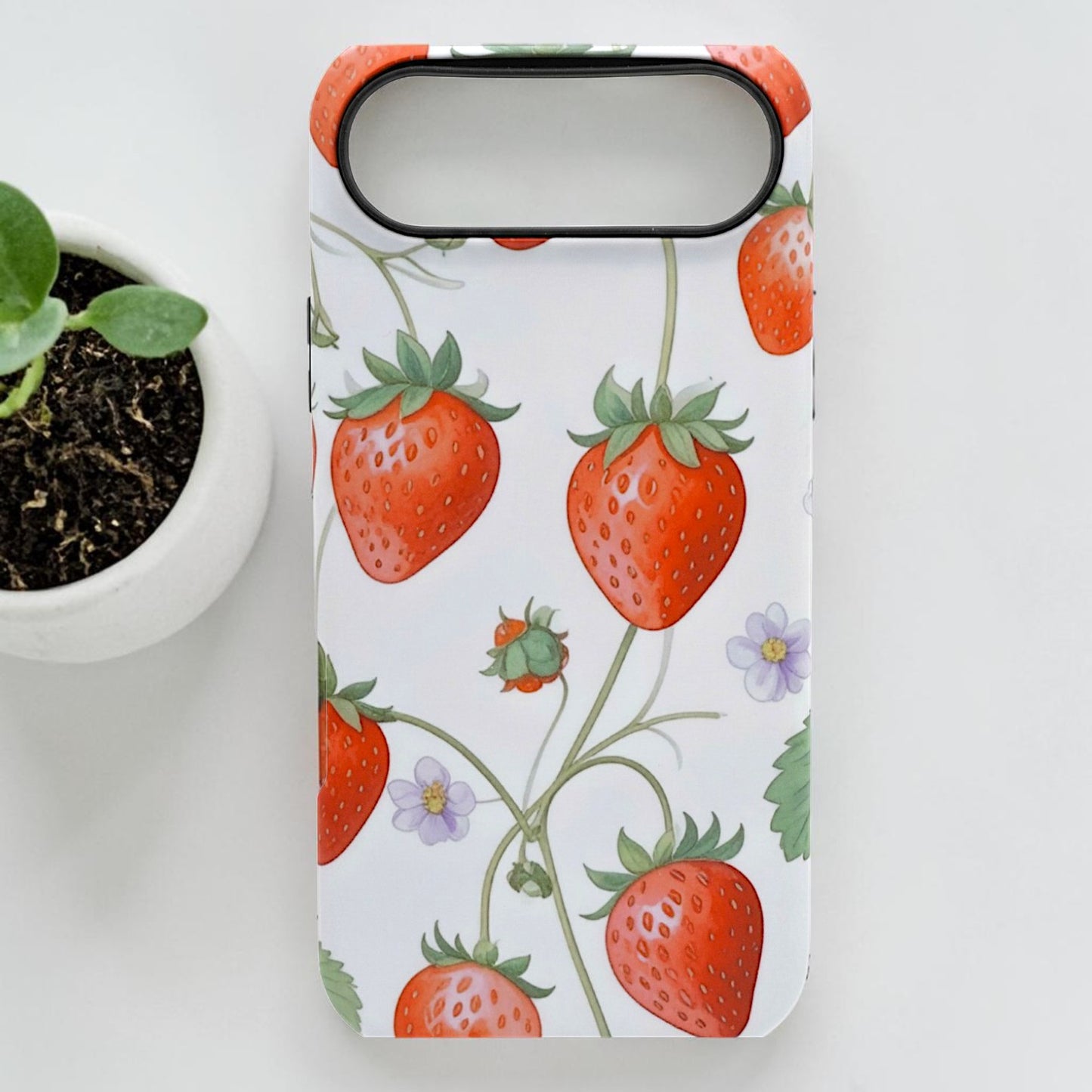 Strawberry Garden Botanical Phone Case