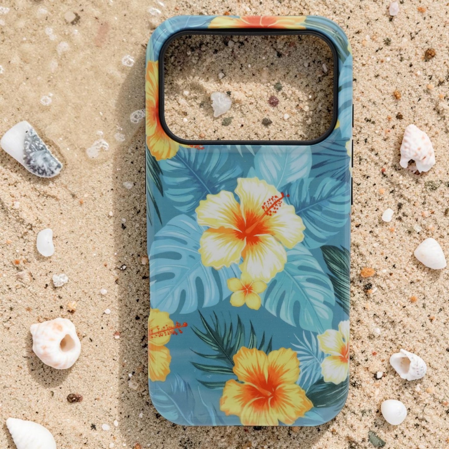 Tropical Hibiscus Paradise Floral Phone Case