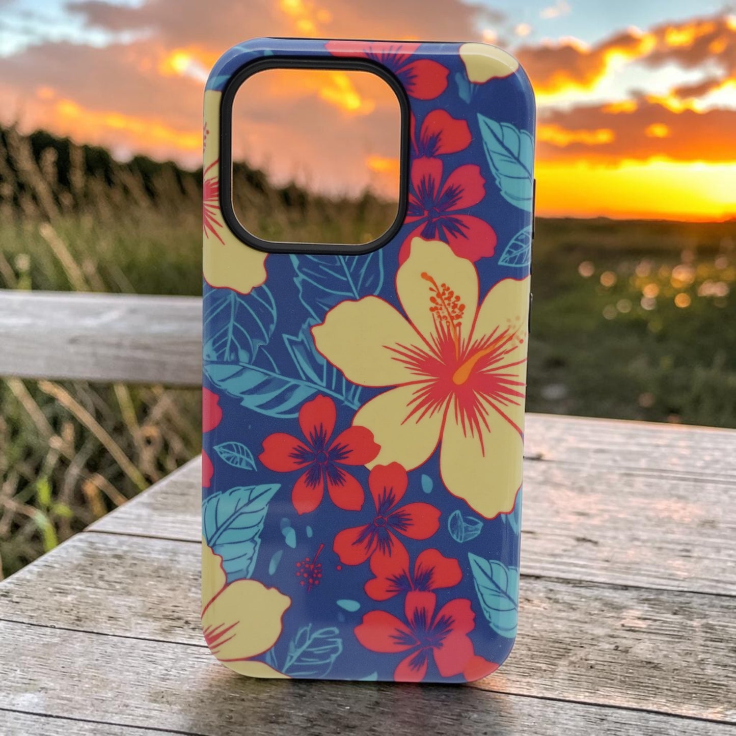 Tropical Hawaii-Inspired Bloom Phone Case