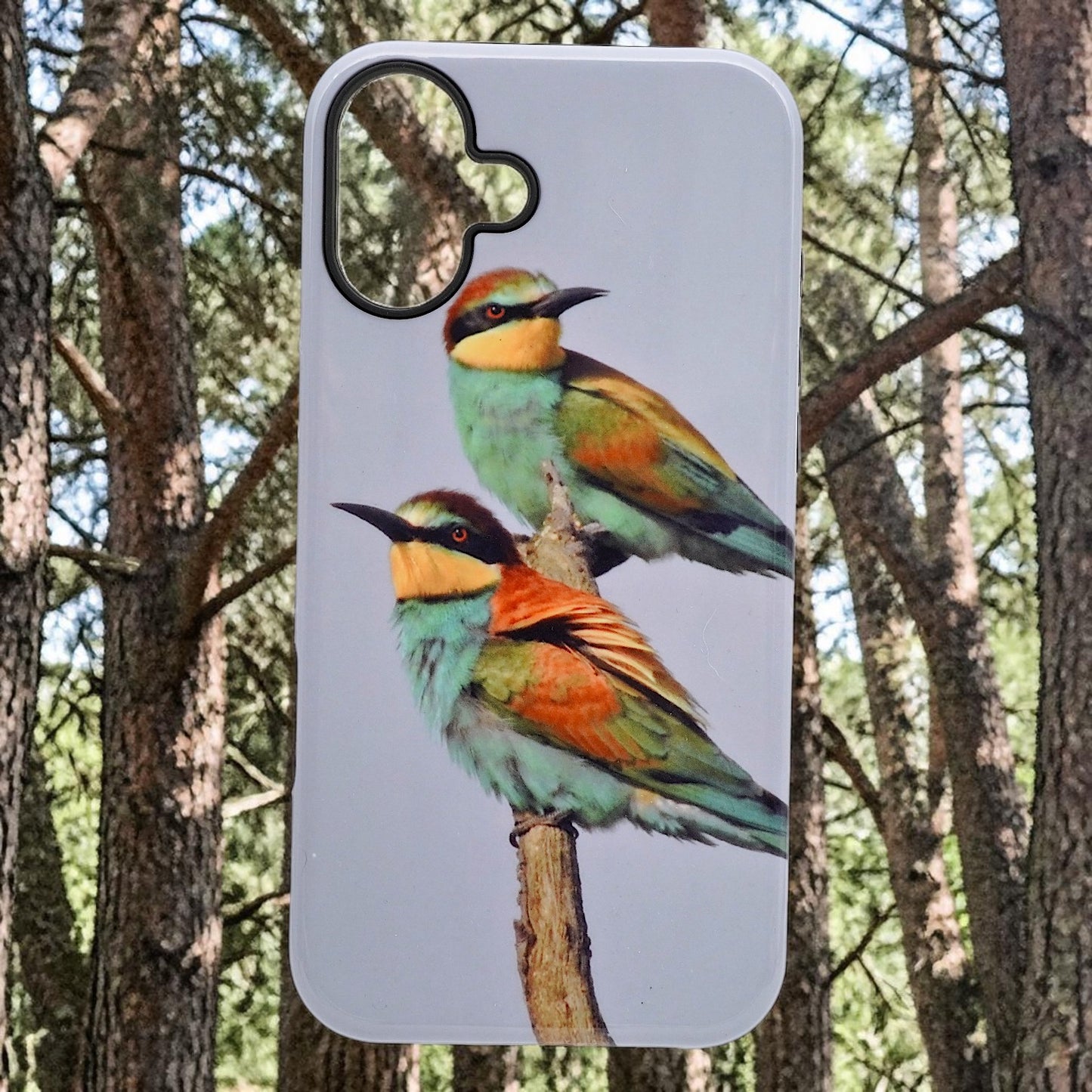 Twin Songbirds Nature Phone Case